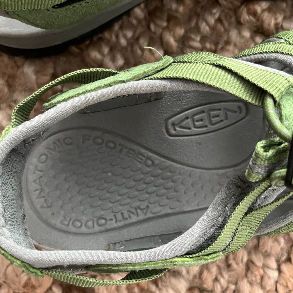 KEEN Whisper Sandals Womens 8.5 EU 39 Green Waterproof Hiking Sport EUC - Picture 13 of 16